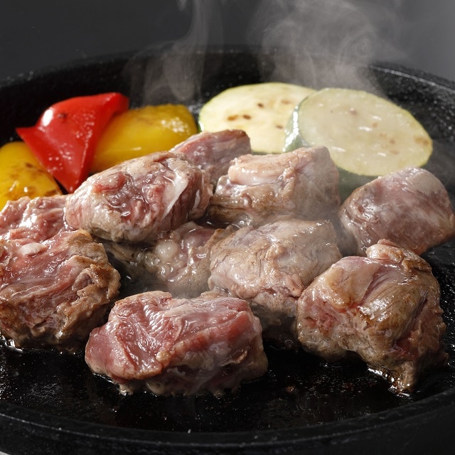 ひとくち牛ヒレステーキ(サイコロカット)1kg 送料無料