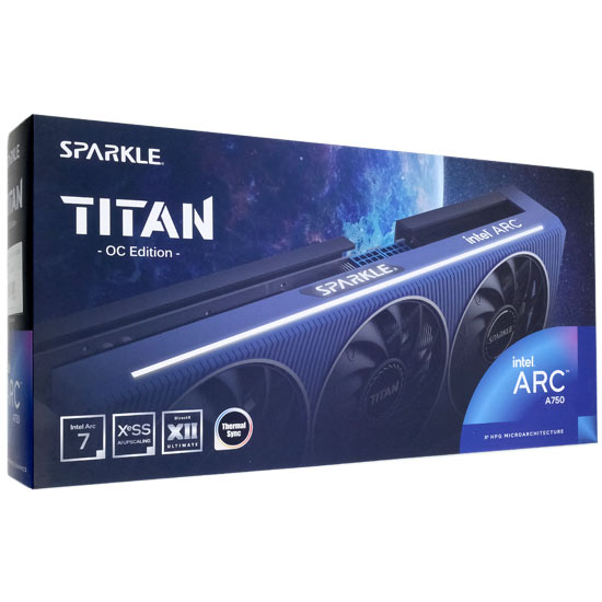 [bn:1]yzSPARKLE@Intel Arc A750 TITAN OC Edition SA750T-8GOC@PCIExp 8GB
