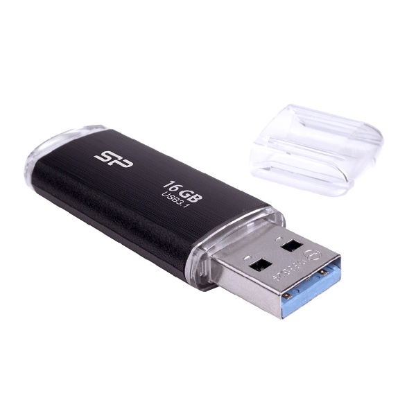 SP016GBUF3B02V1K USB VRp[ ubN [16GB /USB3.1 /USB TypeA /Lbv]