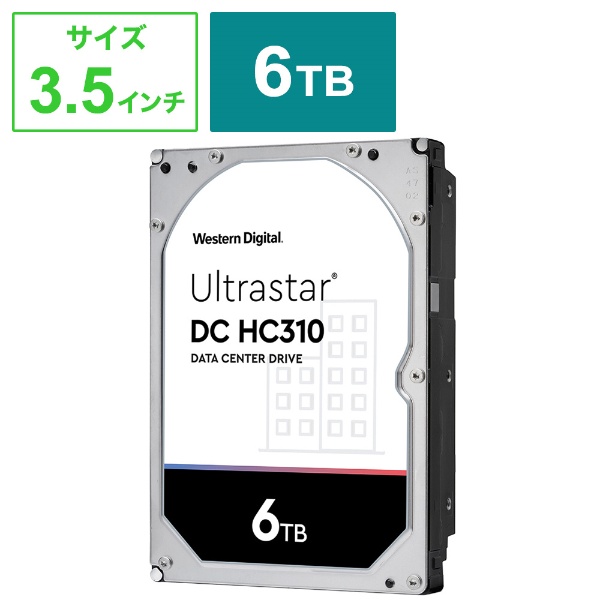 HUS726T6TALE6L4 HDD SATAڑ Ultrastar DC HC310 [6TB /3.5C`]yoNiz [HUS726T6TALE6L4]
