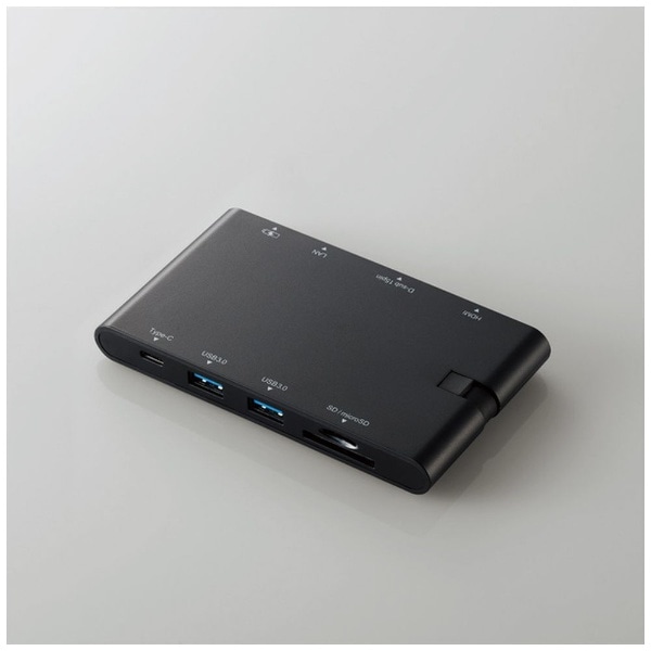 mUSB-C IXX J[hXbg2 / HDMI / VGA / LAN / USB-A2 / USB-C2n USB PDΉ 100W hbLOXe[V (Windows11Ή/Mac) ubN DST-C05BK [USB Power DeliveryΉ]