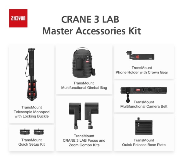 Crane 3 Lab Master Accessories Kit[C000021E]