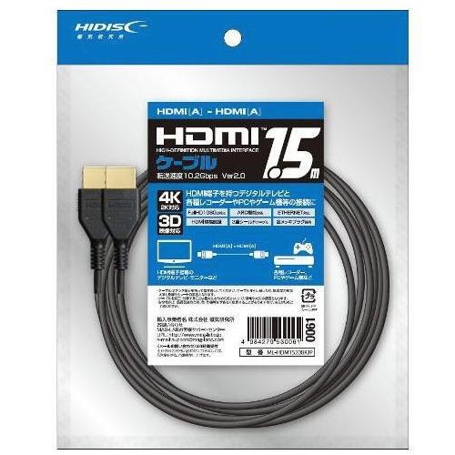 HDMIP[u ubN ML-HDM1520BKJP [1.5m /HDMIHDMI /C[TlbgΉ]