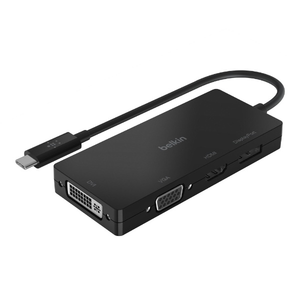 mUSB-C IXX HDMI / DisplayPort / VGA / DVInfϊA_v^ ubN AVC003btBK