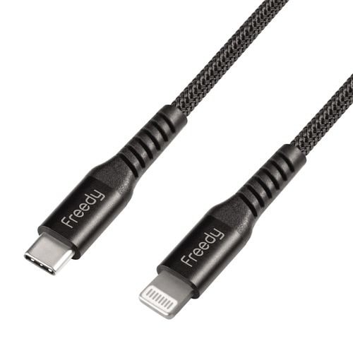 PDΉ USB Type-C to CgjOP[uiType-C to Lightning Cable ) Freedy ubN EA1407BK [30cm]