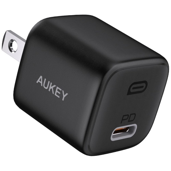 AUKEYiI[L[j USB[d Omnia 20W USB-C ubN PA-B1-BK [1|[g /USB Power DeliveryΉ /GaN(KE) ̗p]