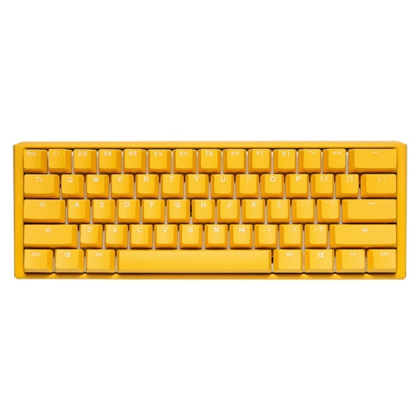 Q[~OL[{[h One 3 Mini 60%(Vo[Epz) Yellow Ducky dk-one3-yellowducky-rgb-mini-silver [L /USB]