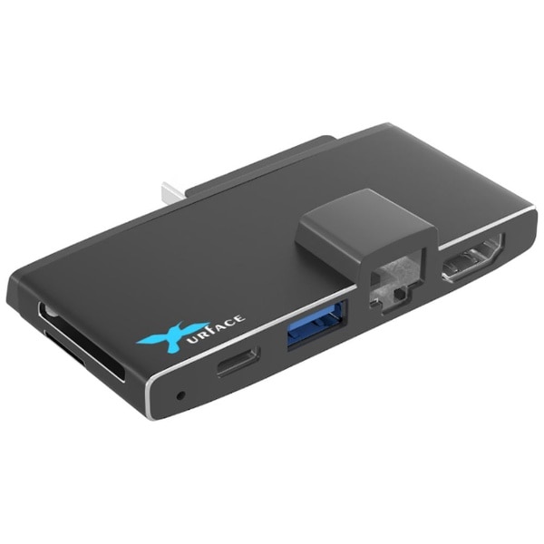 Surface Pro7pmUSB-C / USB-A IXX J[hXbg2 / HDMI / LAN / USB-A / USB-C] hbLOXe[V ubN IMD-SUR393P7