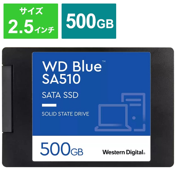 WDS500G3B0A SSD SATAڑ WD Blue SA510 [500GB /2.5C`]
