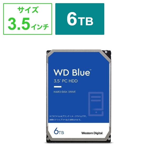 WD60EZAX HDD SATAڑ WD Blue(256MB/5400RPM/CMR) [6TB /3.5C`]