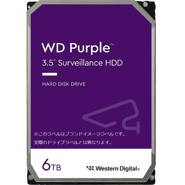 WD64PURZ HDD SATAڑ WD Purple(ĎVXep)256MB [6TB /3.5C`]