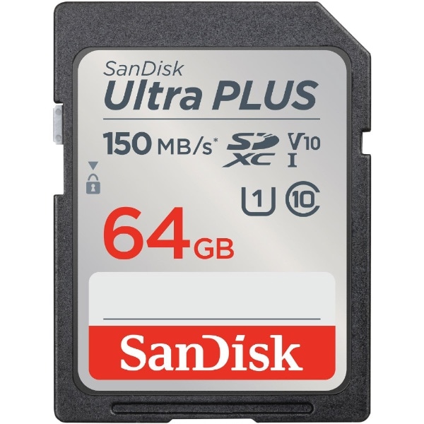 SanDisk Ultra PLUS SDXC UHS-IJ[h SDSDUWC-064G-JN3IN [Class10 /64GB]