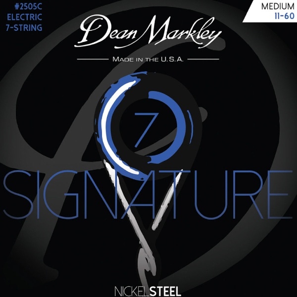 GLM^[ 7p MEDIUM NICKEL STEEL Signature [Electric Guitar] DM2505C