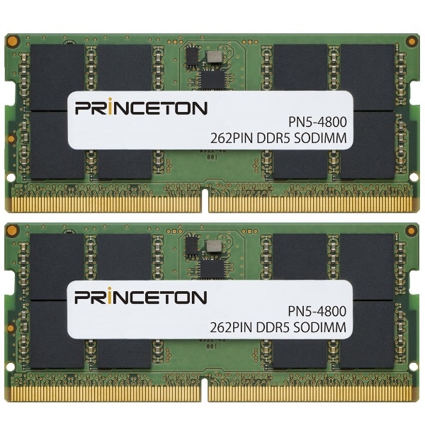 ݃ m[gPCp DDR5-4800 SODIMM PN5-4800-32GX2 [SO-DIMM DDR5 /32GB /2]