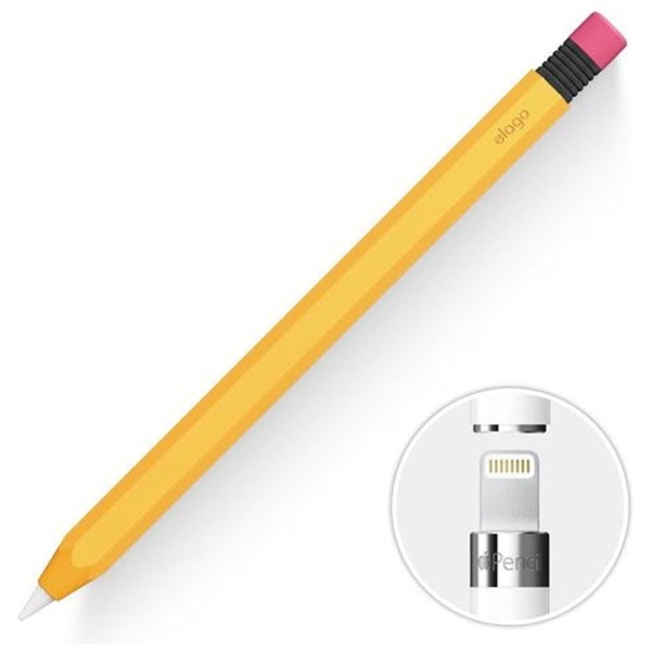 Apple Pencil(1)Ή CLASSIC CASE 2 CG[ EL_AP1CSSCP1_YE