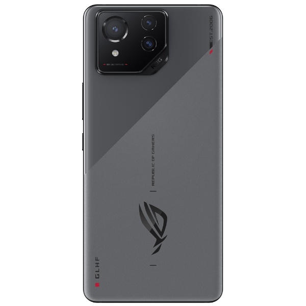 ROG Phone 8 xO[ Qualcomm Snapdragon 8 Gen 3  6.78C`/Xg[WF16GB/256GB nanoSIM×2 SIMt[X}[gtH xO[ ROG8-GY16R256
