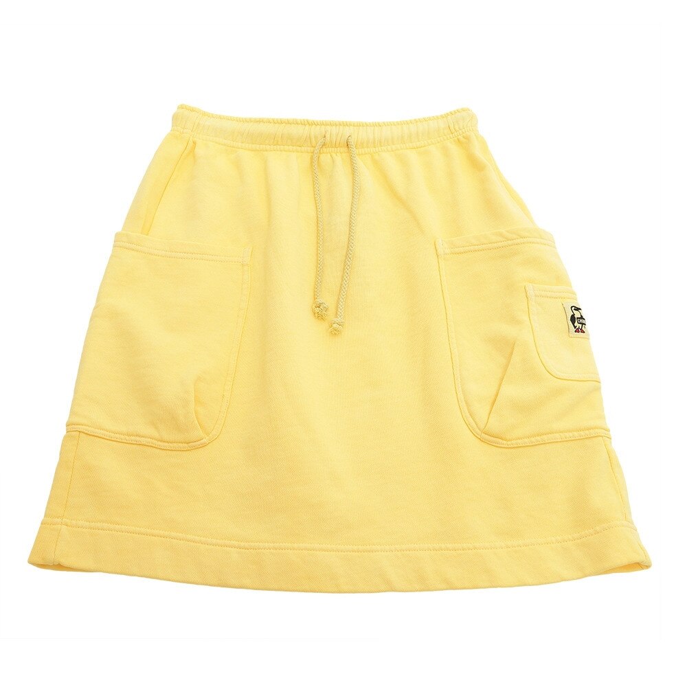 `X  Pocket Sweat Skirt Garment Dyed CH18-1072 Yellow