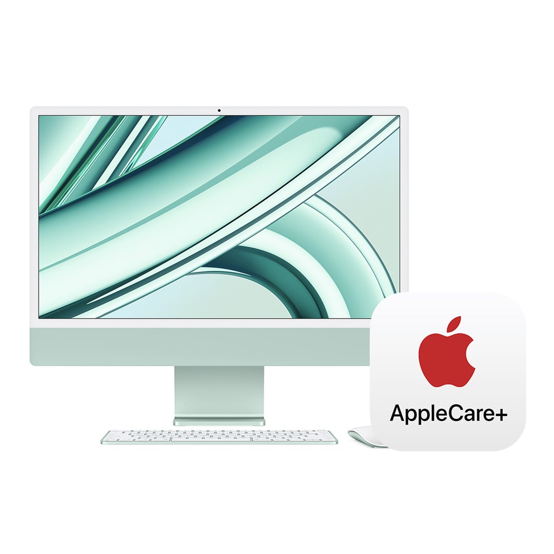 24C`iMac Retina 4.5KfBXvCf: 8RACPU10RAGPU𓋍ڂApple M3`bv, 8GBjt@Ch 256GB - O[ with AppleCare+