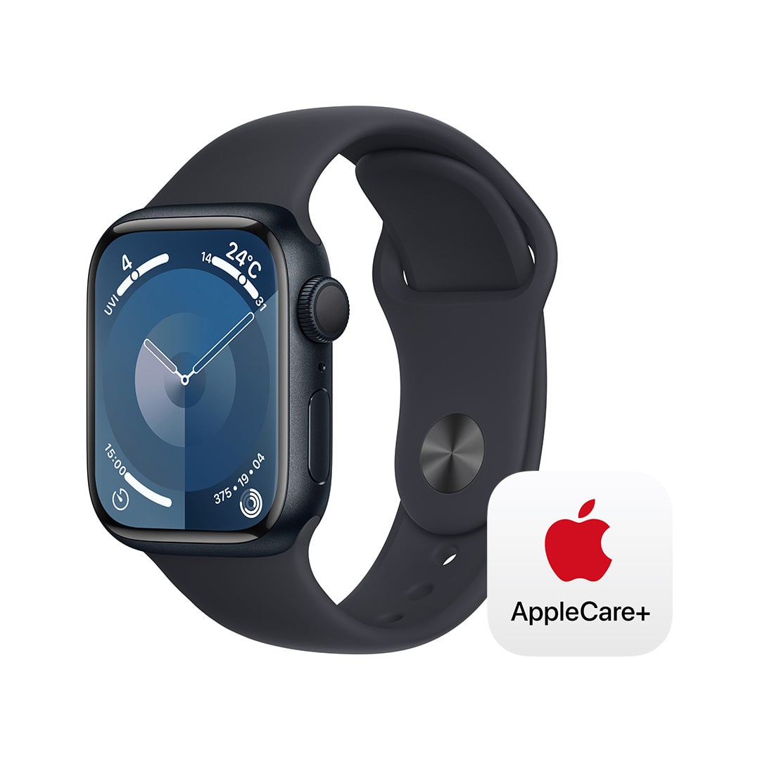 Apple Watch Series 9iGPSfj- 41mm~bhiCgA~jEP[Xƃ~bhiCgX|[coh - S/M with AppleCare+