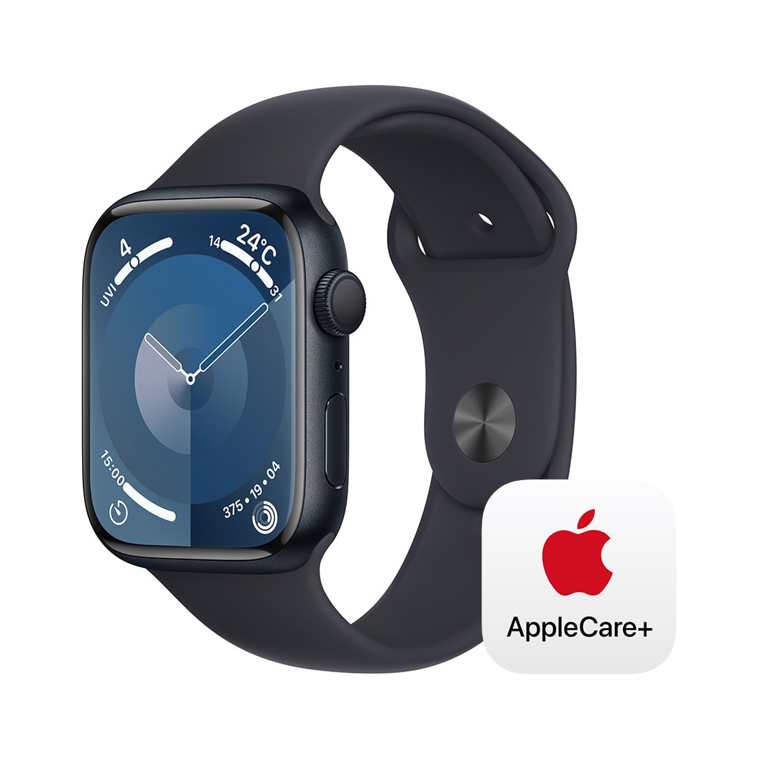 Apple Watch Series 9iGPSfj- 45mm~bhiCgA~jEP[Xƃ~bhiCgX|[coh - M/L with AppleCare+