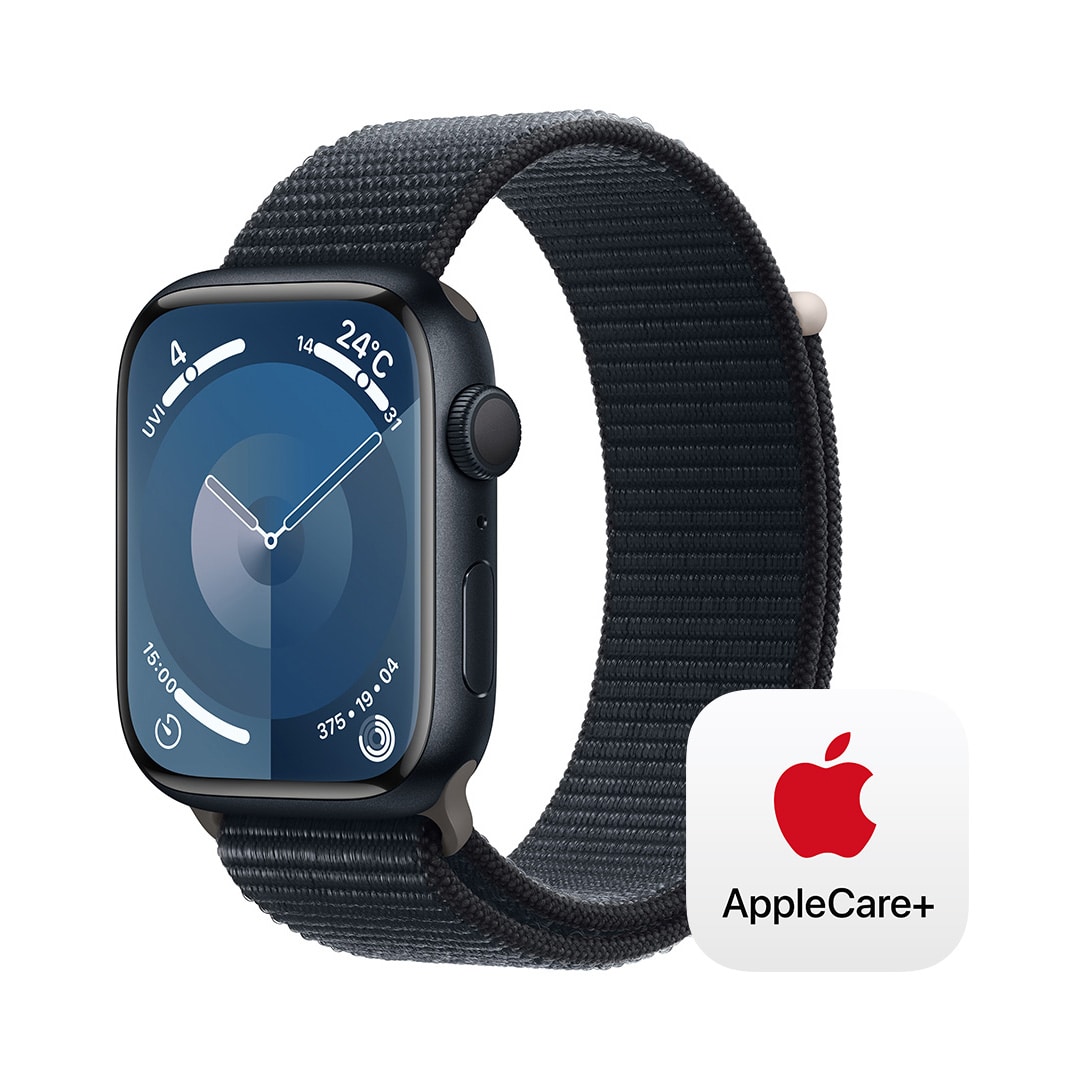 Apple Watch Series 9iGPSfj- 45mm~bhiCgA~jEP[Xƃ~bhiCgX|[c[v with AppleCare+