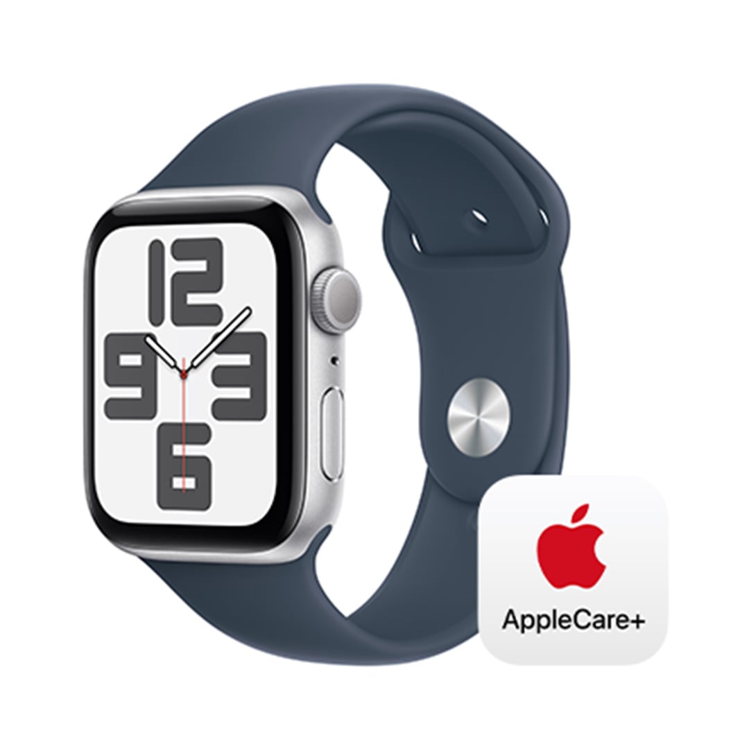 Apple Watch SEiGPSfj- 44mmVo[A~jEP[XƃXg[u[X|[coh - S/M with AppleCare+