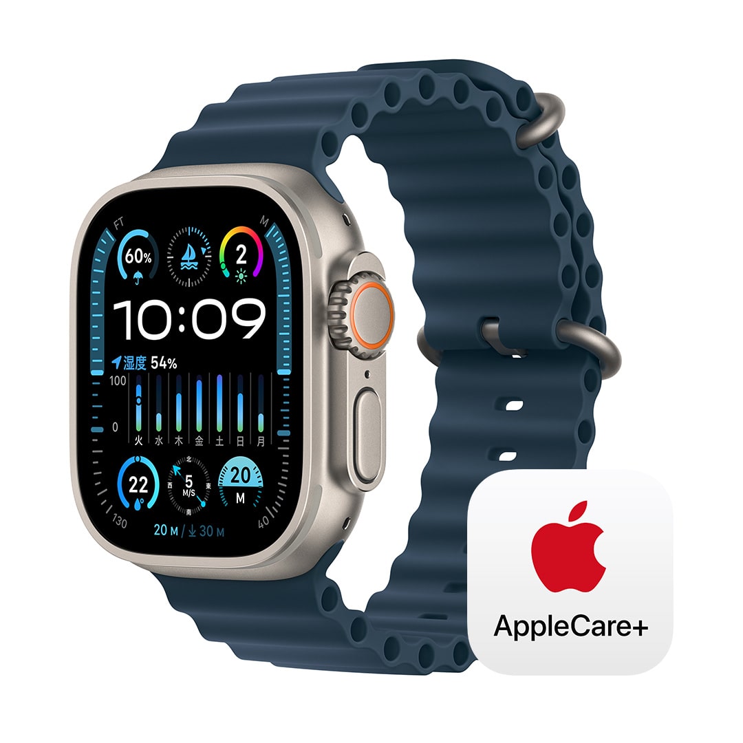 Apple Watch Ultra 2iGPS + Cellularfj- 49mm`^jEP[Xƃu[I[Voh with AppleCare+