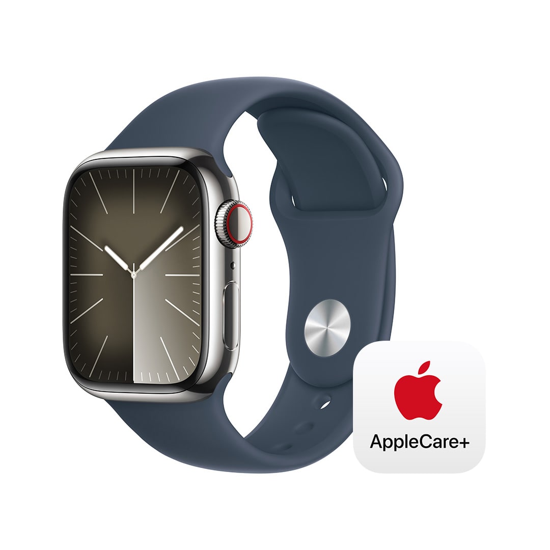 Apple Watch Series 9iGPS + Cellularfj- 41mmVo[XeXX`[P[XƃXg[u[X|[coh - S/M with AppleCare+