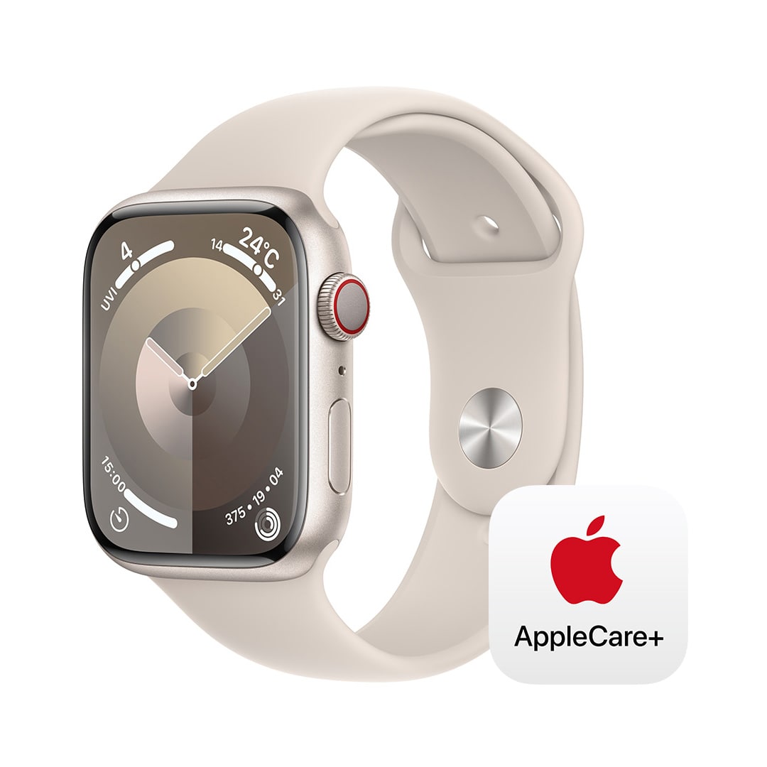 Apple Watch Series 9iGPS + Cellularfj- 45mmX^[CgA~jEP[XƃX^[CgX|[coh - M/L with AppleCare+