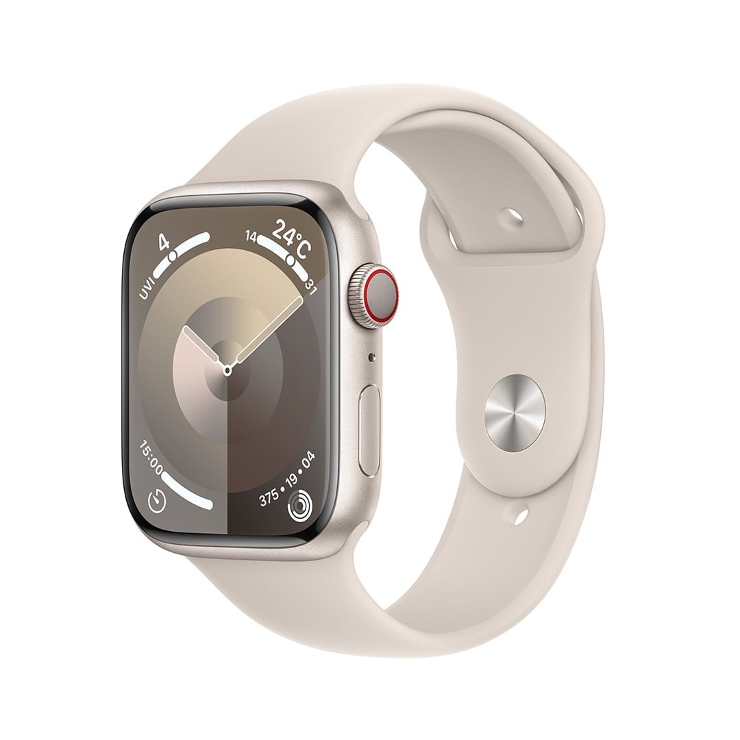 Apple Watch Series 9iGPS + Cellularfj- 45mmX^[CgA~jEP[XƃX^[CgX|[coh - M/L